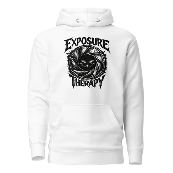 Photographers Graphic Hoodie | Exposure Therapy | Knotted Tree Studios