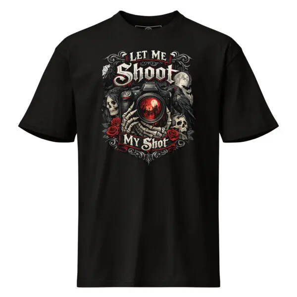 Photographers Graphic Tee | Let Me Shoot My Shot | Knotted Tree Studios