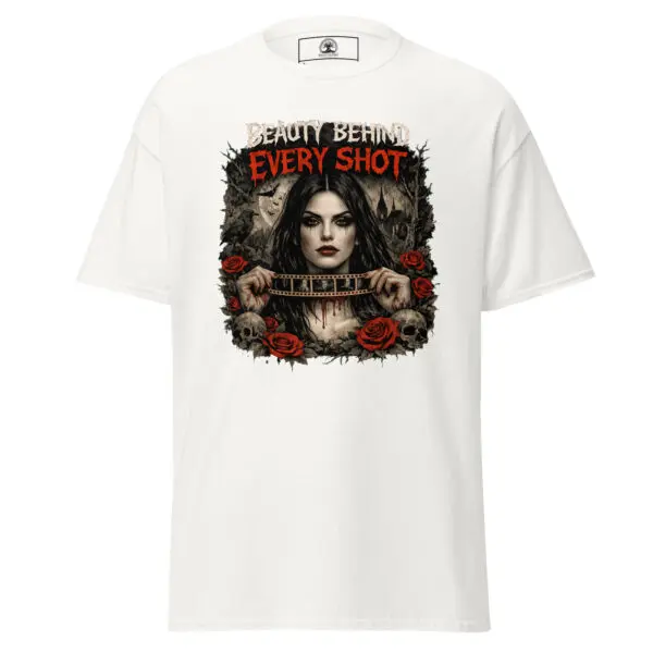 Photographers Graphic Tee | Beauty Behind Every Shot | Knotted Tree Studios