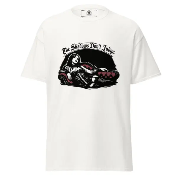 Dark Art Graphic Tee | Shadows Don’t Judge | Knotted Tree Studios