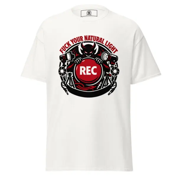 Dark Art Graphic Tee | Fuck Your Natural Light | Knotted Tree Studios