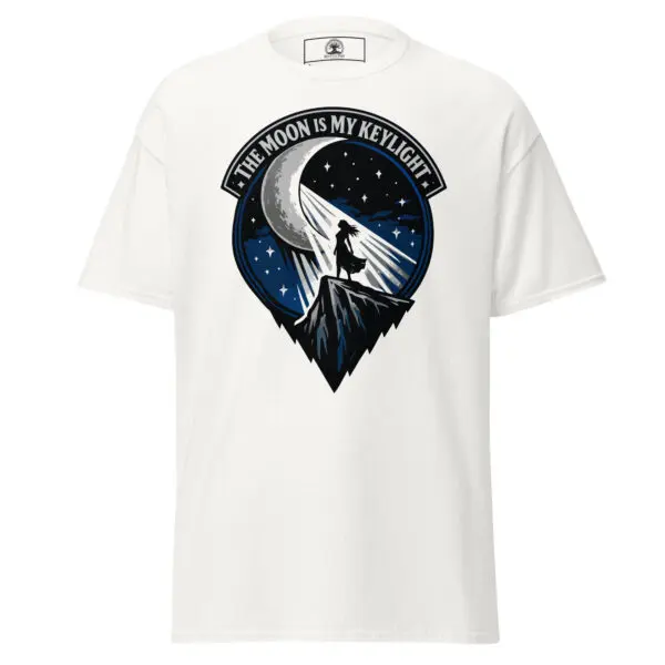 Dark Art Graphic Tee | The Moon Is My Keylight | Knotted Tree Studios