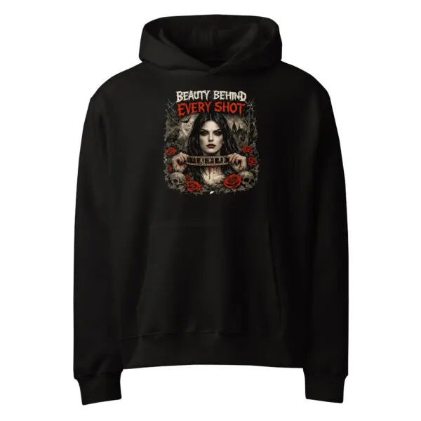 Photographers Graphic Hoodie | Beauty Behind Every Shot | Knotted Tree Studios