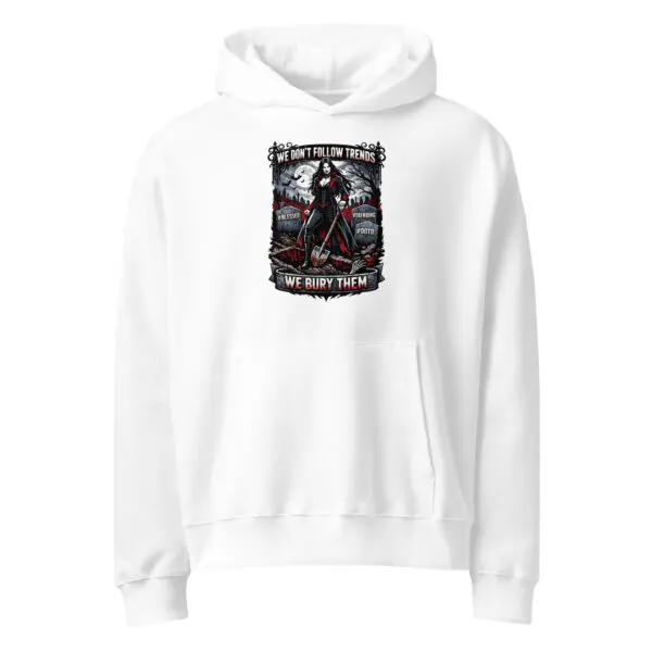 Dark Art Graphic Hoodie | We Bury Trends | Knotted Tree Studios