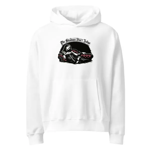 Dark Art Graphic Hoodie | Shadows Don’t Judge | Knotted Tree Studios