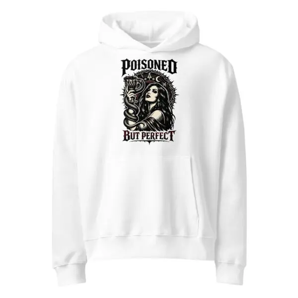 Dark Art Graphic Hoodie | Poisoned But Perfect | Knotted Tree Studios
