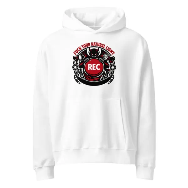 Dark Art Graphic Hoodie | Fuck Your Natural Light | Knotted Tree Studios