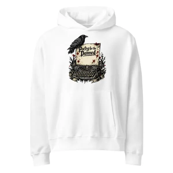 Dark Art Graphic Hoodie | Poetry For The Damned | Knotted Tree Studios