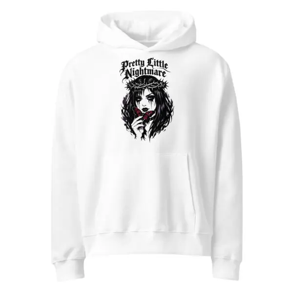 Dark Art Graphic Hoodie | Pretty Little Nightmare | Knotted Tree Studios