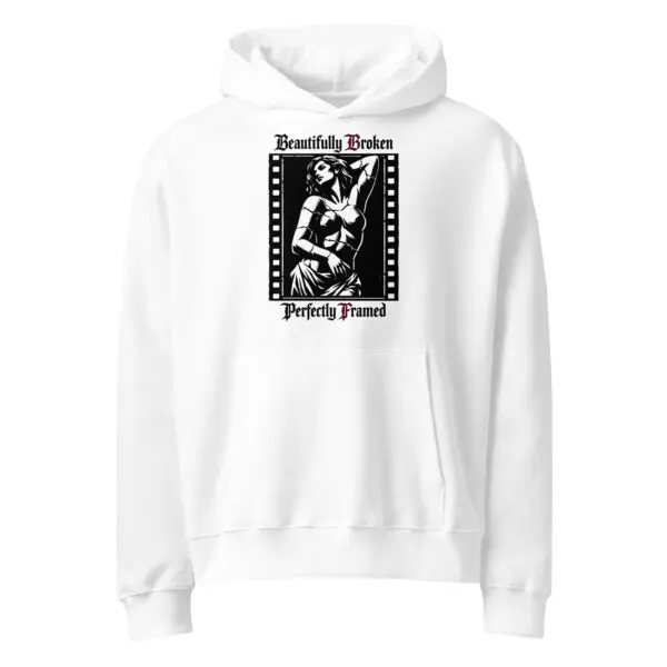 Dark Art Graphic Hoodie | Beautifully Broken | Knotted Tree Studios
