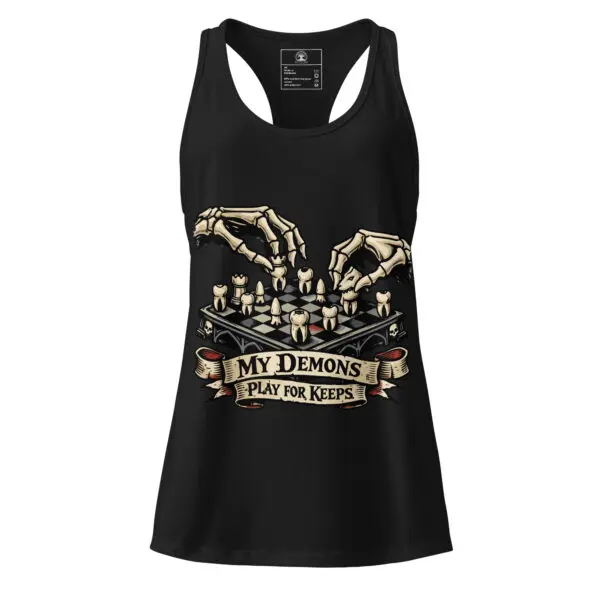 Women’s Dark Art Tank Top | Play For Keeps | Knotted Tree Studios