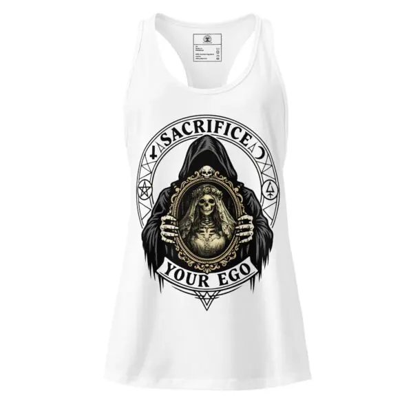Women’s Dark Art Tank Top | Sacrifice Your Ego | Knotted Tree Studios