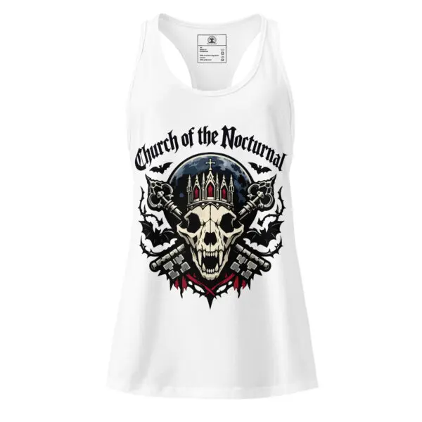 Women’s Dark Art Tank Top | Church of the Nocturnal | Knotted Tree Studios