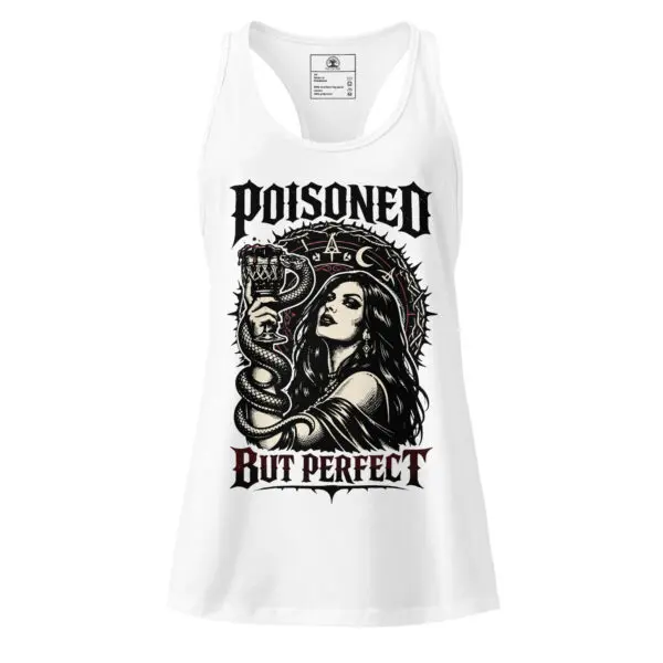 Women’s Dark Art Tank Top | Poisoned But Perfect | Knotted Tree Studios