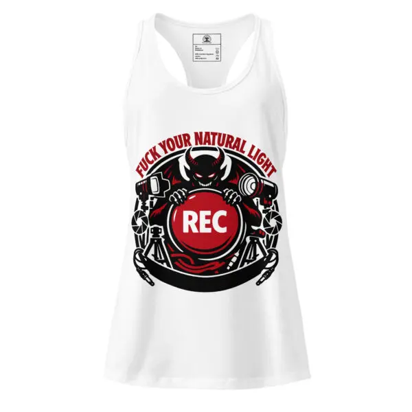 Women’s Dark Art Tank Top | Fuck Your Natural Light | Knotted Tree Studios