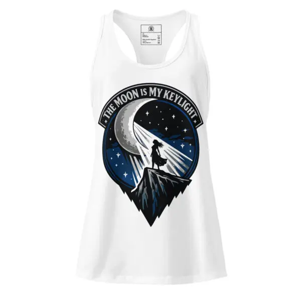 Women’s Dark Art Tank Top | The Moon Is My Keylight | Knotted Tree Studios