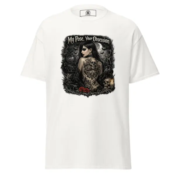 Dark Art Graphic Tee | My Pose Your Obsession | Knotted Tree Studios
