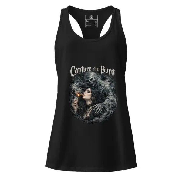 Women’s Dark Art Tank Top | Capture the Burn | Knotted Tree Studios