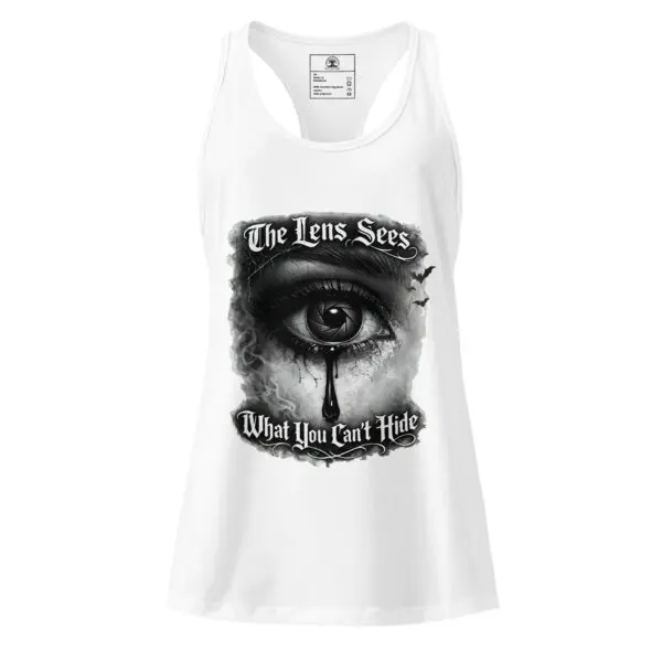 Women’s Dark Art Tank Top | The Lens Sees | Knotted Tree Studios