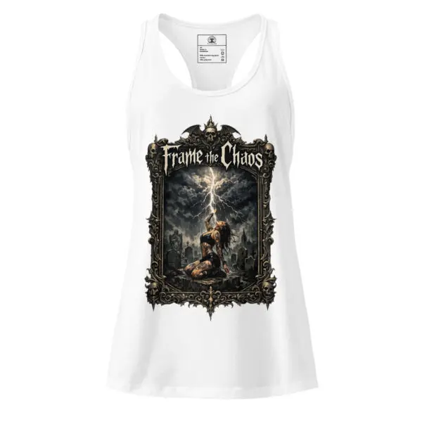 Women’s Dark Art Tank Top | Frame The Chaos | Knotted Tree Studios