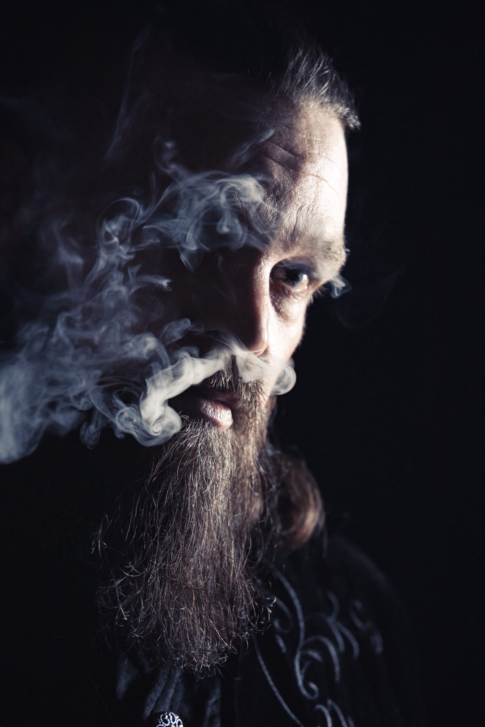 MJ Sutton behind the camera at Knotted Tree Studios