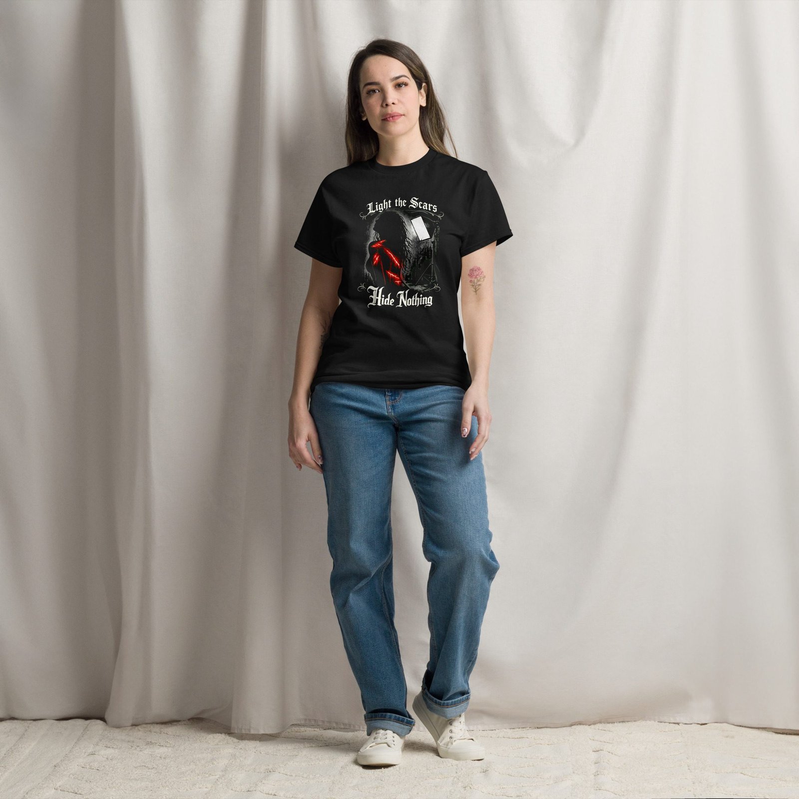 Photographers Graphic Tee | Light The Scars | Knotted Tree Studios - Image 6