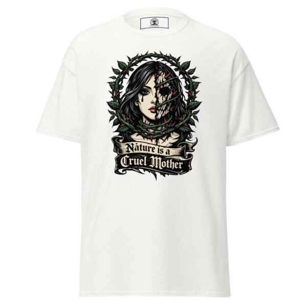 Dark Art Graphic Tee | Nature Is Cruel | Knotted Tree Studios