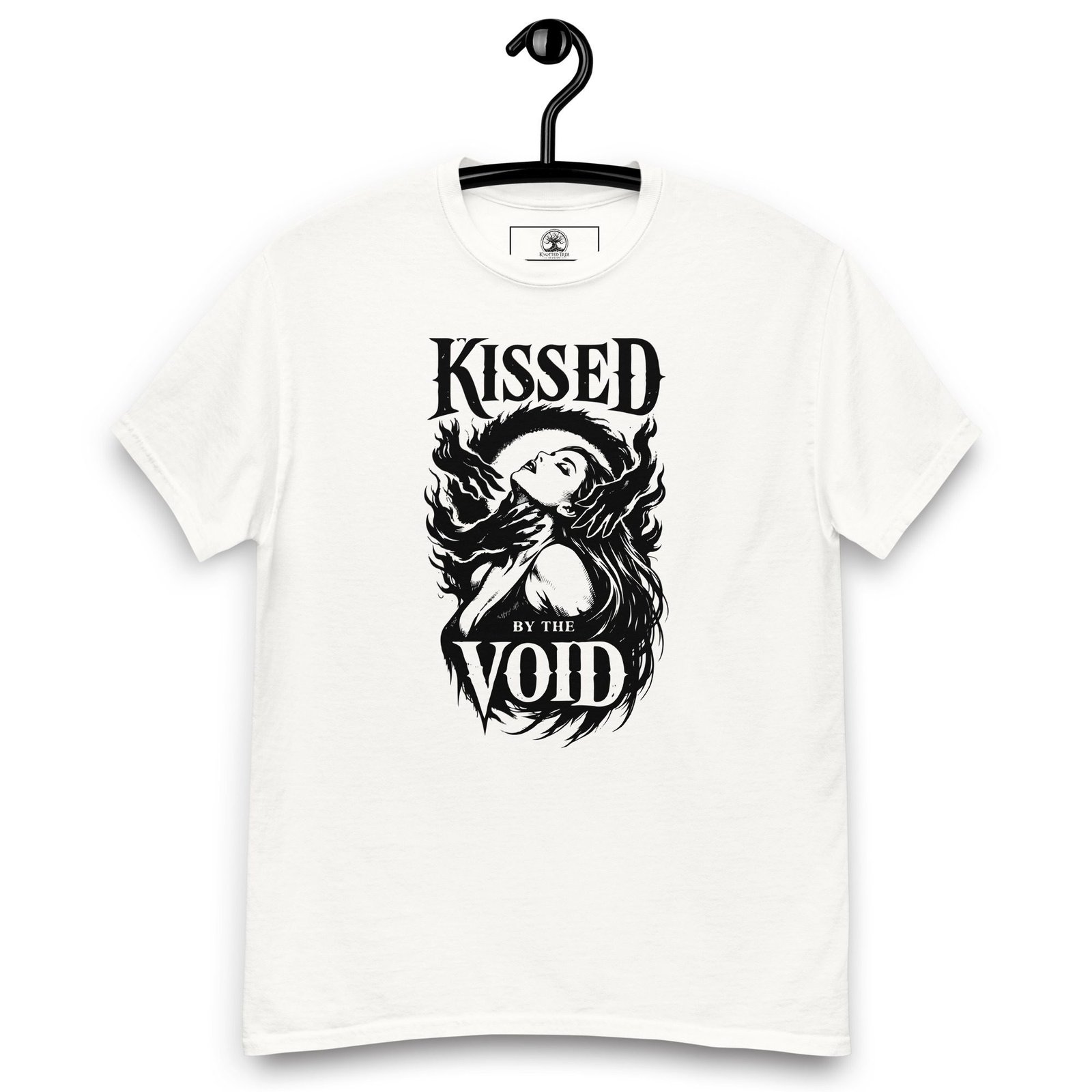 Dark Art Graphic Tee | Kissed By The Void | Knotted Tree Studios - Image 5