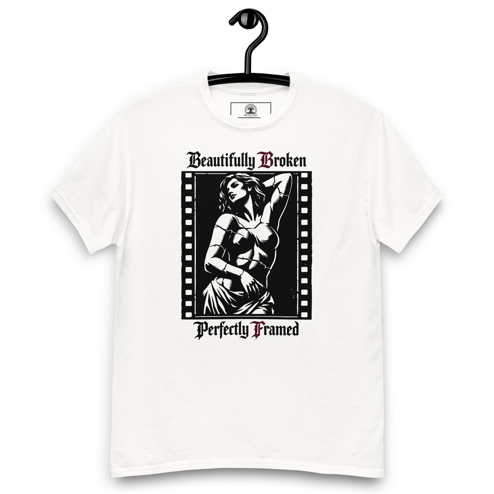 Dark Art Graphic Tee | Beautifully Broken | Knotted Tree Studios - Image 5