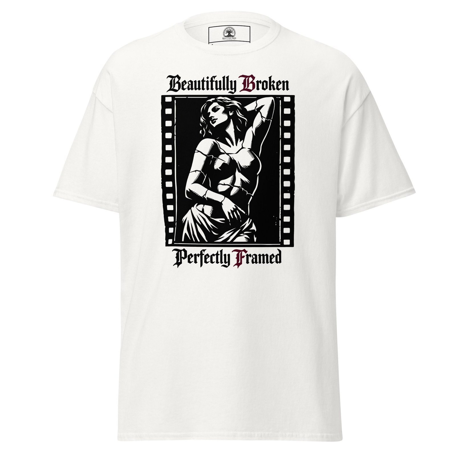 Dark Art Graphic Tee | Beautifully Broken | Knotted Tree Studios