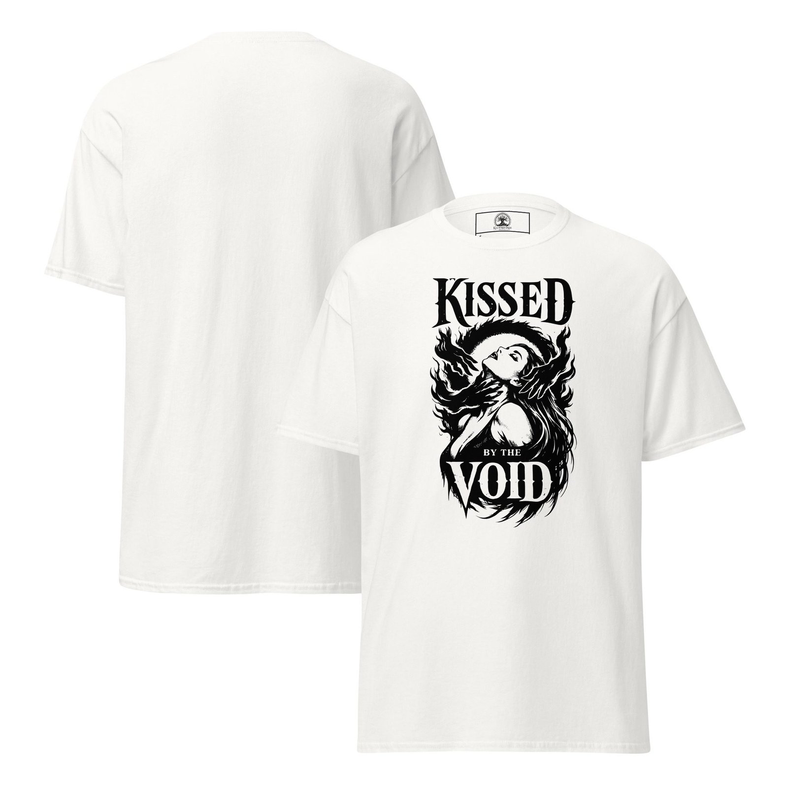 Dark Art Graphic Tee | Kissed By The Void | Knotted Tree Studios - Image 3