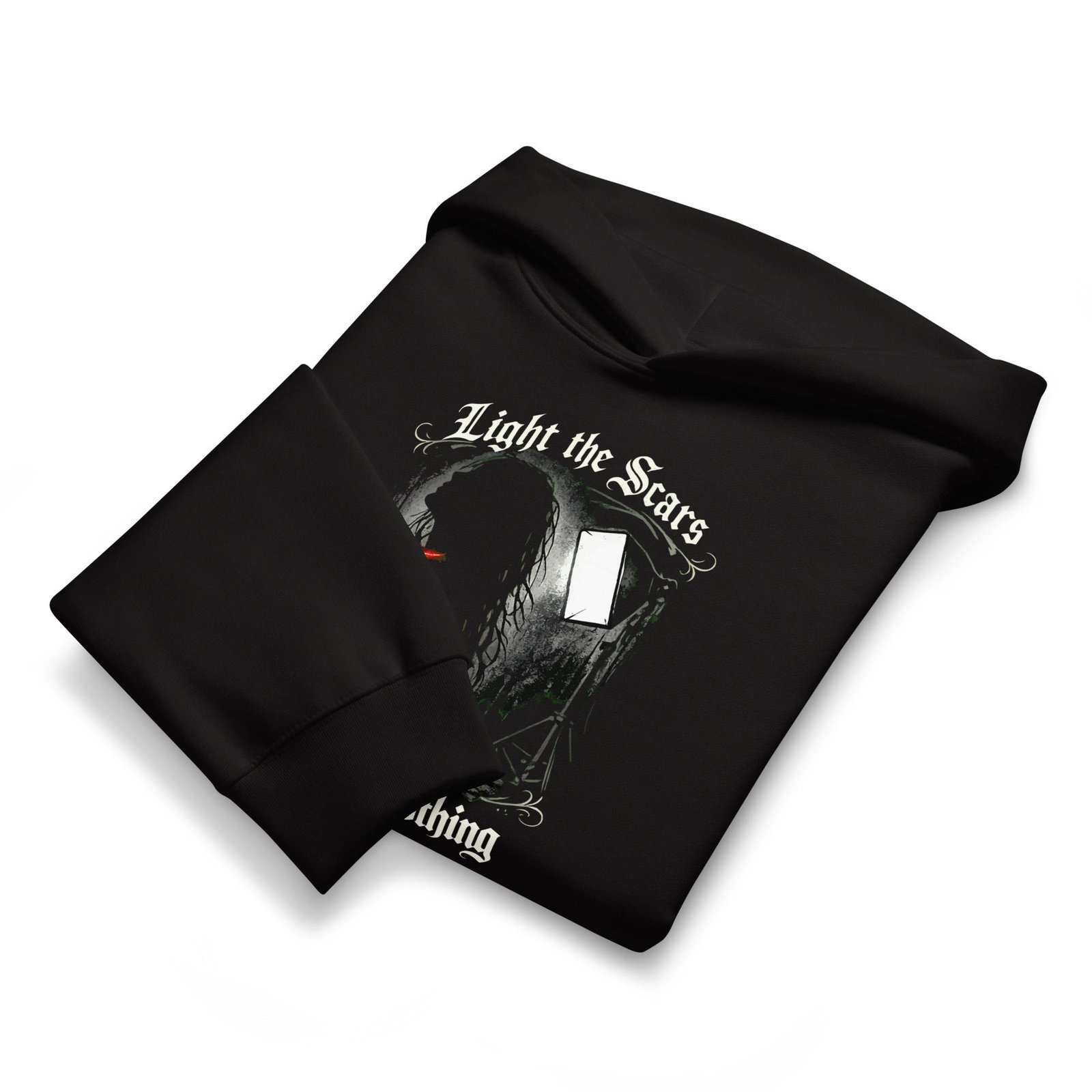 Photographers Graphic Hoodie | Light The Scars | Knotted Tree Studios - Image 2