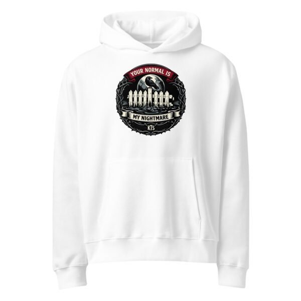 Dark Art Graphic Hoodie | Your Normal Is My Nightmare | Knotted Tree Studios