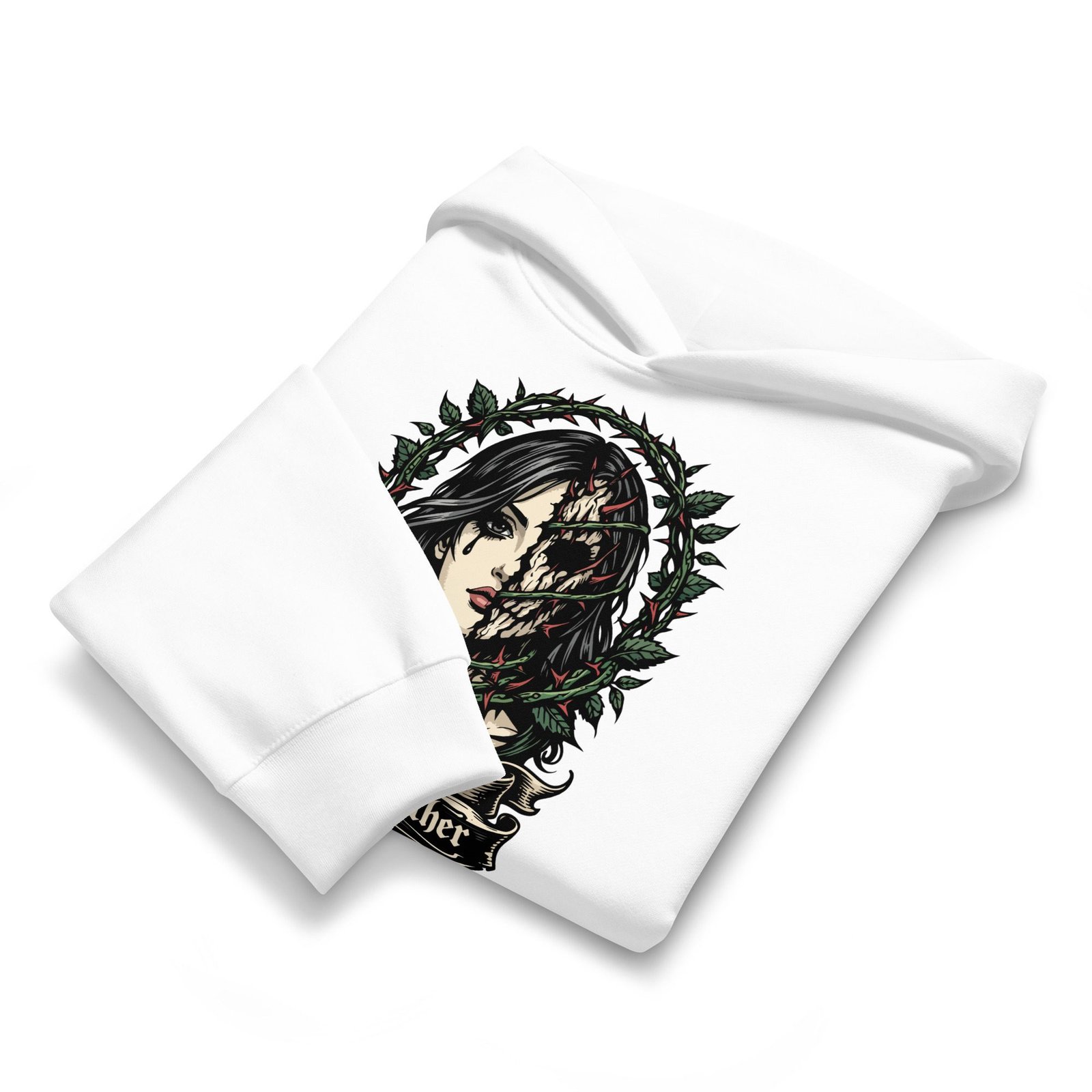 Dark Art Graphic Hoodie | Nature Is Cruel | Knotted Tree Studios - Image 6