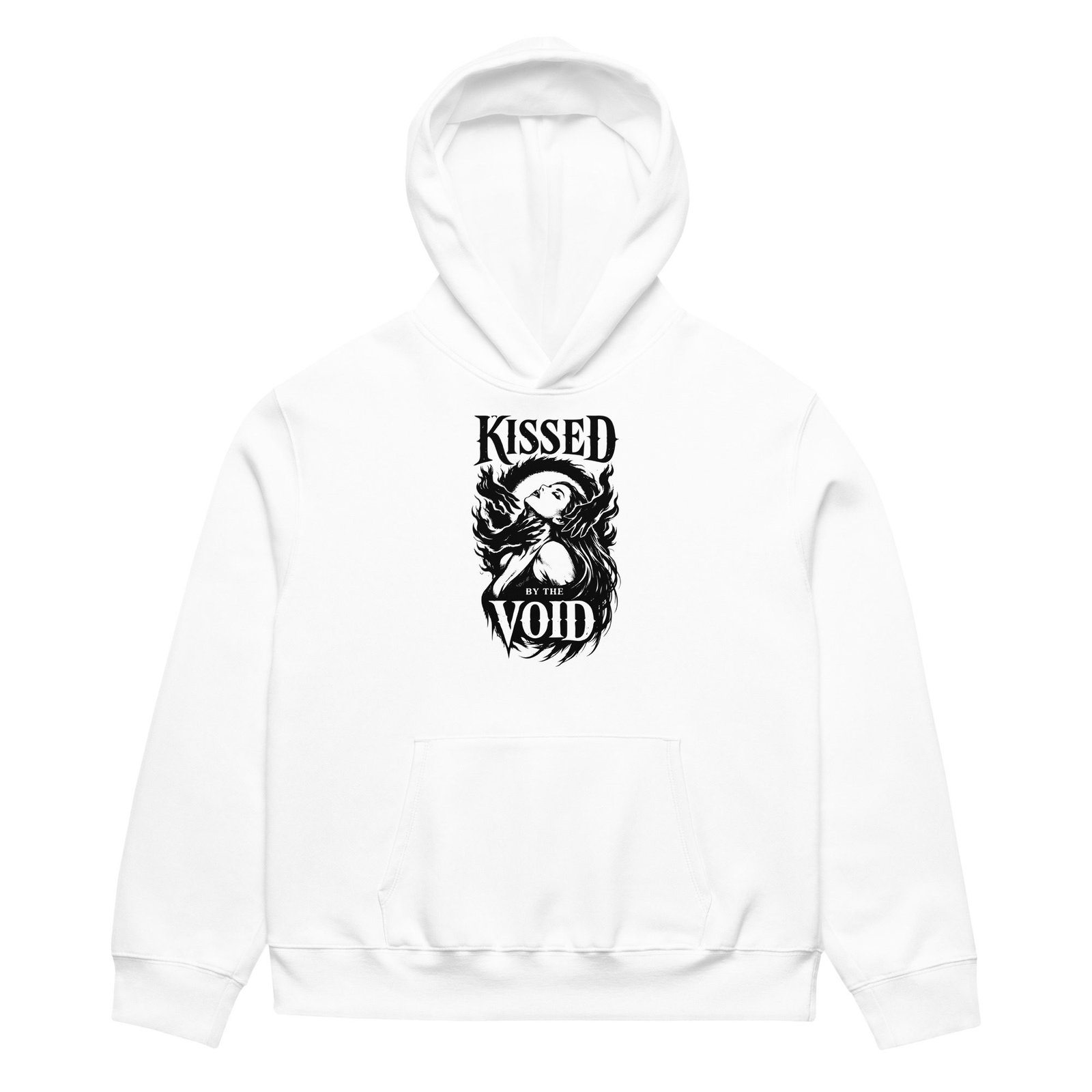 Dark Art Graphic Hoodie | Kissed By The Void | Knotted Tree Studios - Image 2