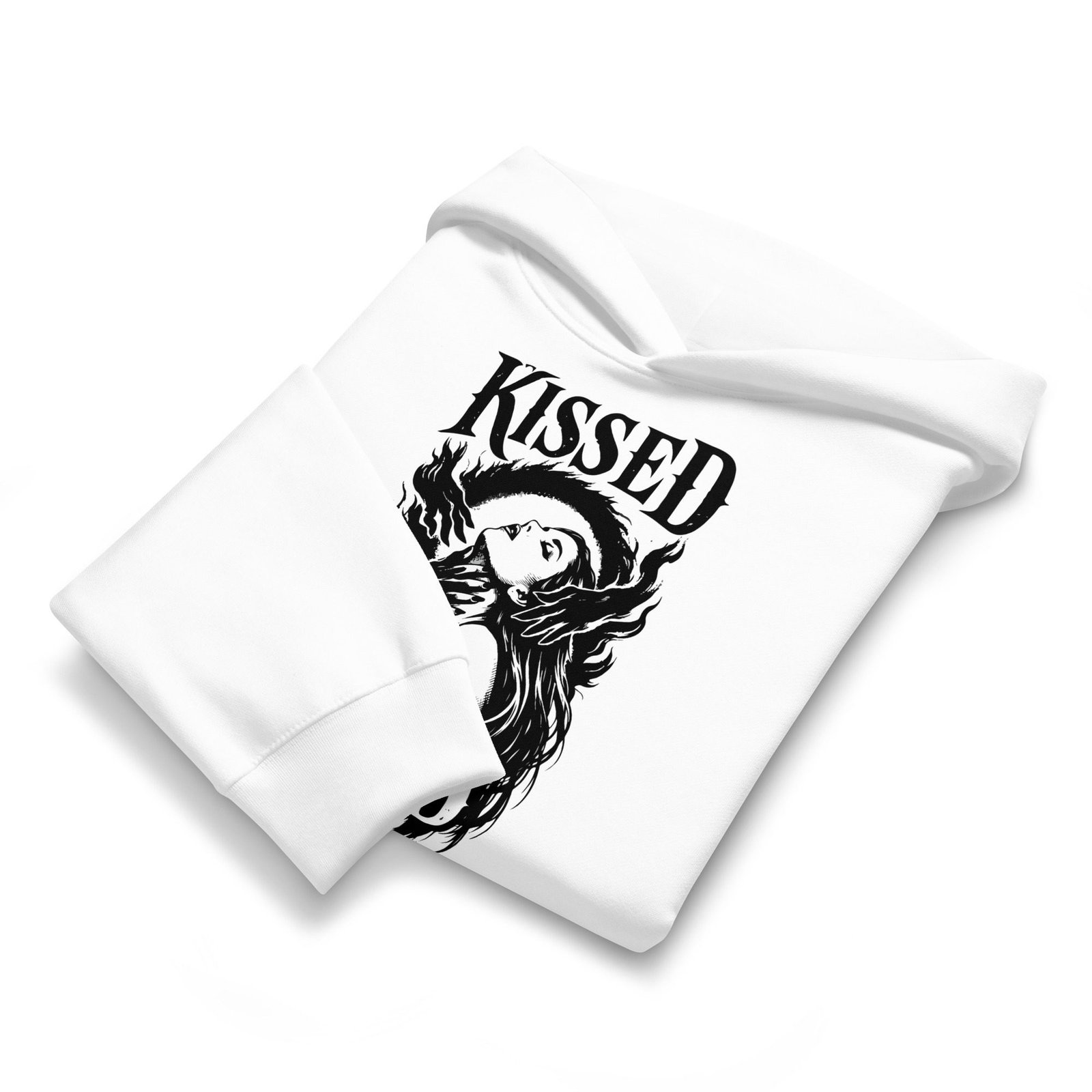 Dark Art Graphic Hoodie | Kissed By The Void | Knotted Tree Studios - Image 6