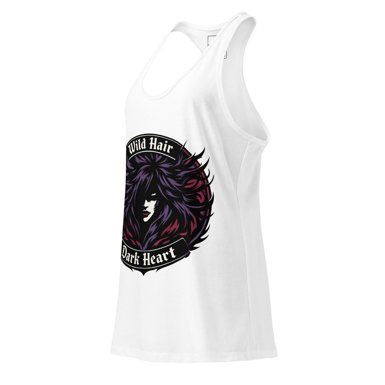 Women’s Dark Art Tank Top | Wild Hair, Dark Heart | Knotted Tree Studios - Image 2