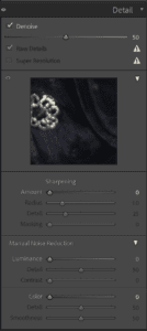 Noise Reduction In Adobe Lightroom CC