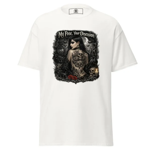 Dark Art Graphic Tee | My Pose Your Obsession | Knotted Tree Studios