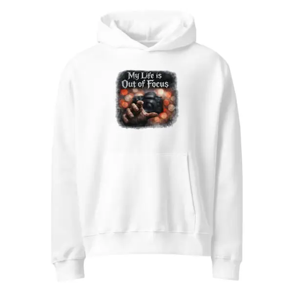 Dark Art Graphic Hoodie | My Life Is Out Of Focus | Knotted Tree Studios