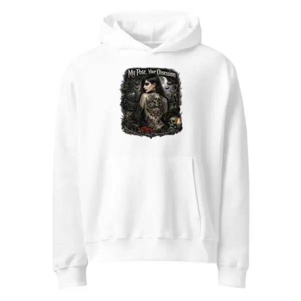 Dark Art Graphic Hoodie | My Pose Your Obsession | Knotted Tree Studios
