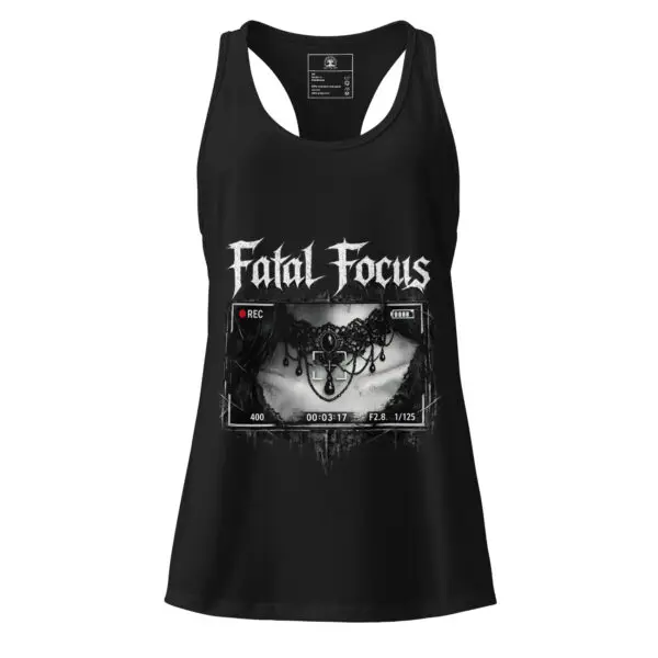 Women’s Dark Art Tank Top | Fatal Focus | Knotted Tree Studios