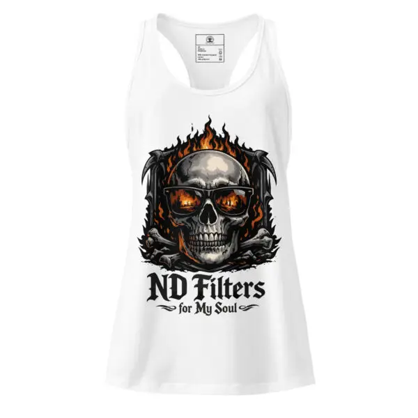 Women’s Dark Art Tank Top | ND Filters For My Soul | Knotted Tree Studios