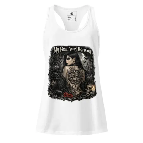 Women’s Dark Art Tank Top | My Pose Your Obsession | Knotted Tree Studios