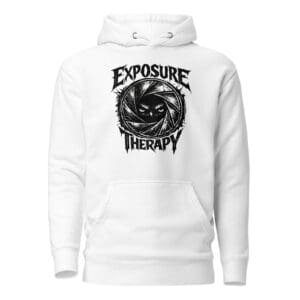 Photographers Graphic Hoodie | Exposure Therapy | Knotted Tree Studios