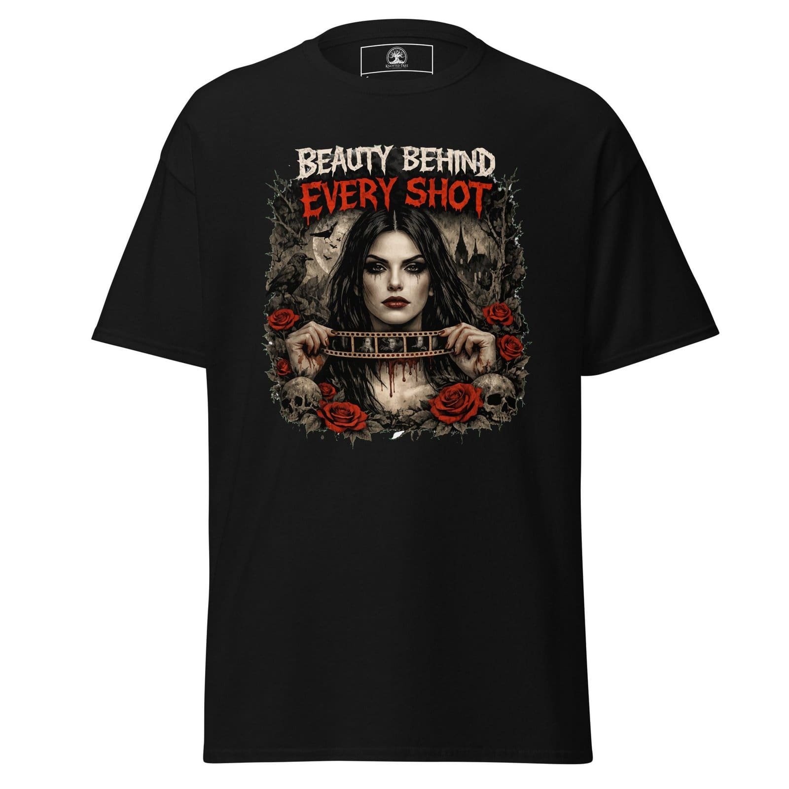 Photographers Graphic Tee | Beauty Behind Every Shot | Knotted Tree Studios