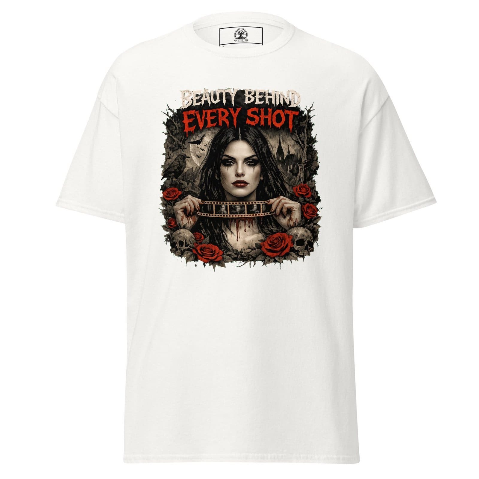 Photographers Graphic Tee | Beauty Behind Every Shot | Knotted Tree Studios