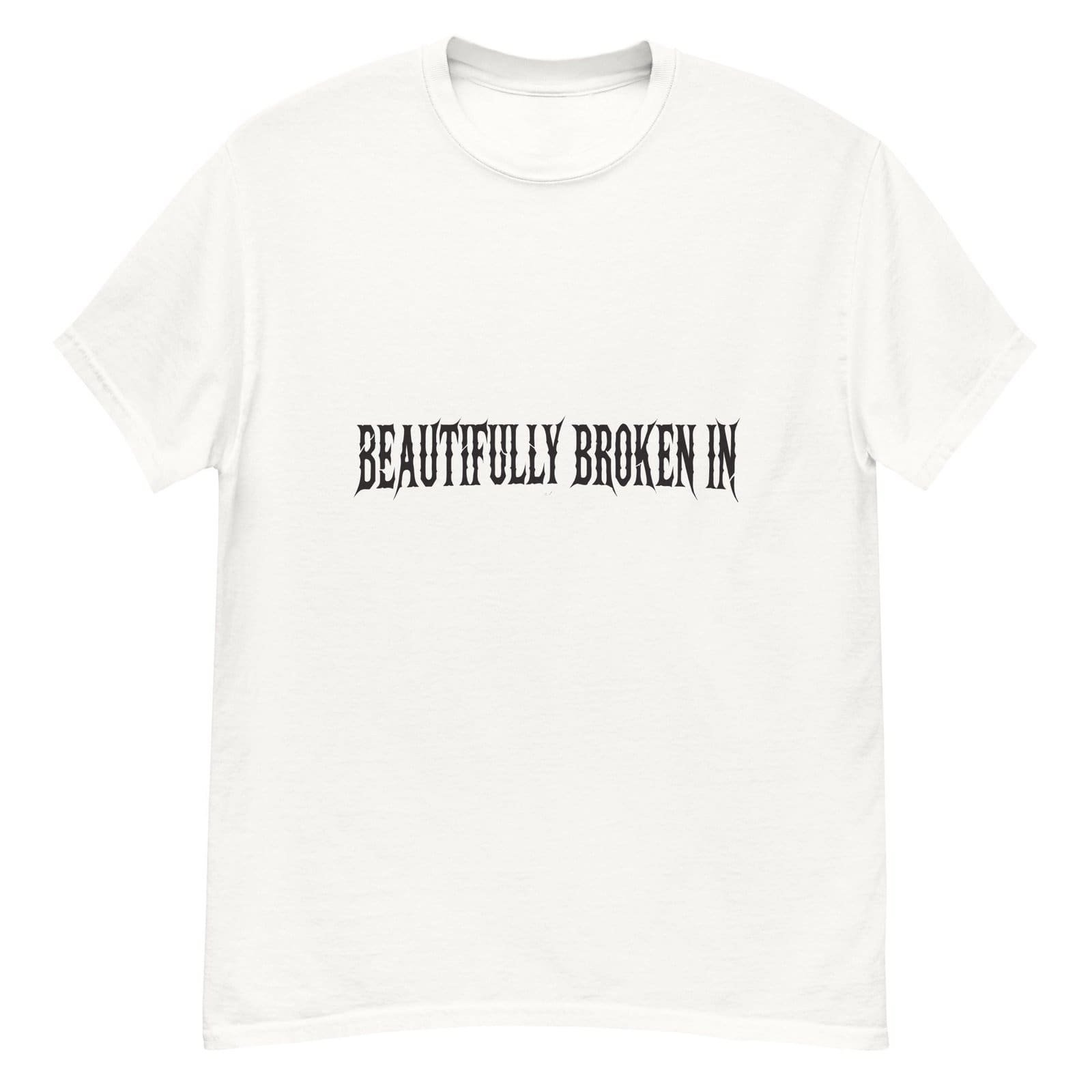 BEAUTIFULLY BROKEN IN. WHITE — The Quiet Dark Collection