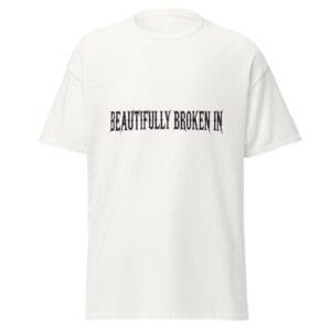 BEAUTIFULLY BROKEN IN. WHITE — The Quiet Dark Collection