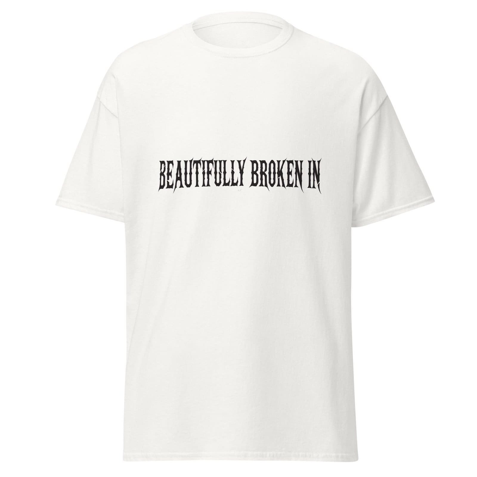 BEAUTIFULLY BROKEN IN. WHITE — The Quiet Dark Collection